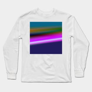 BLUE GREEN PURPLE PINK TEXTURE ART Long Sleeve T-Shirt